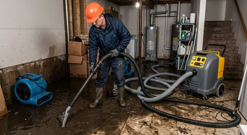 Basement Water Extraction in Mesa, AZ