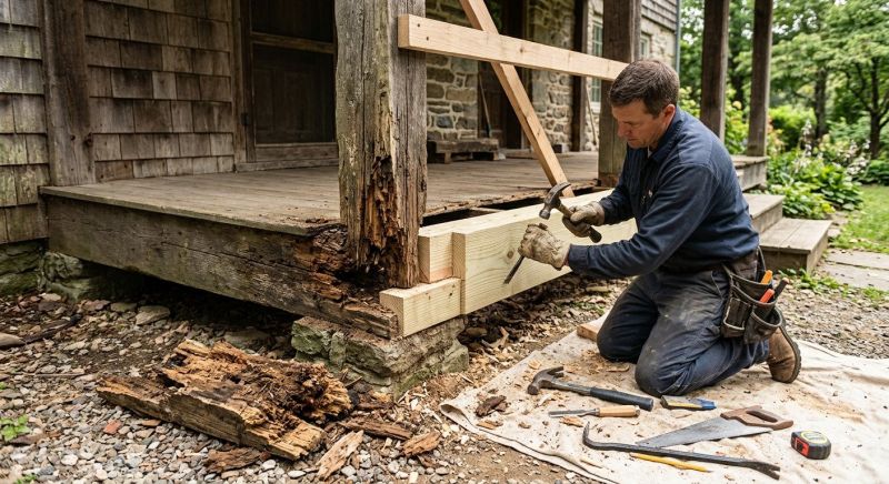 Decayed Wood Replacement in Kansas City, MO