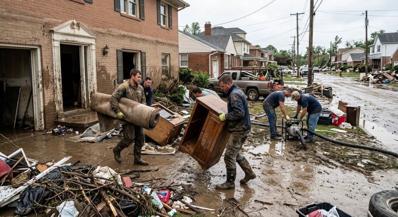 Flood Damage Cleanup in Mesa, AZ