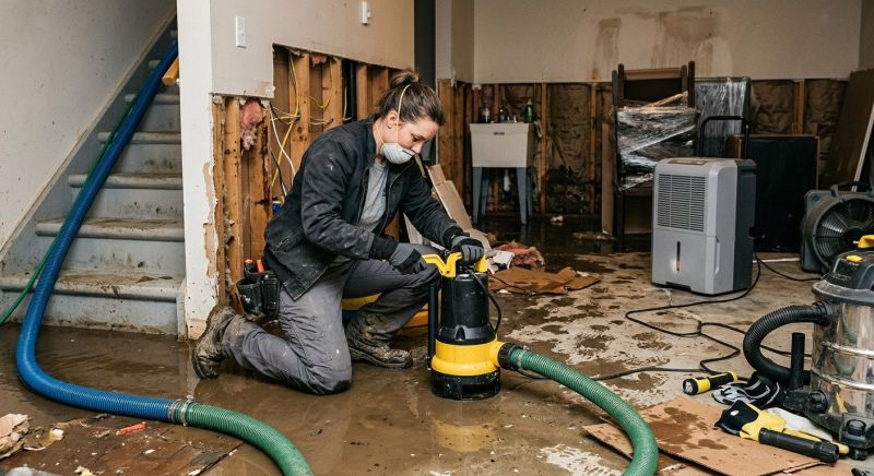 Flood Damage Repair in Gilbert, AZ