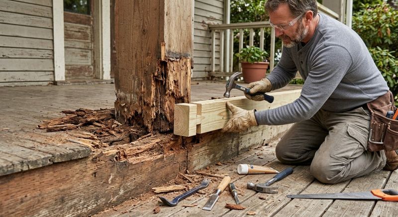Rot Repair Service in Roswell, GA