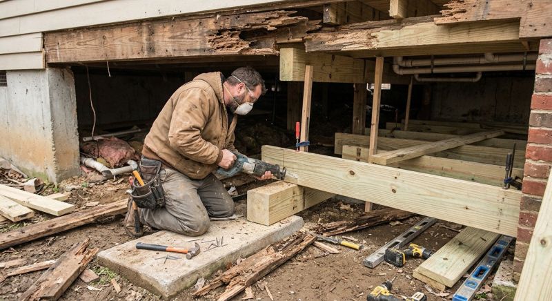 Termite Damage Restoration in Conroe, TX