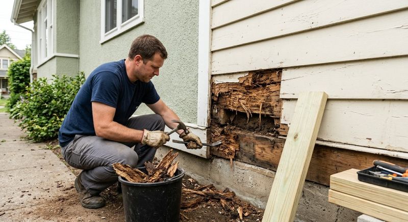Wood Rot Removal in Alpharetta, GA