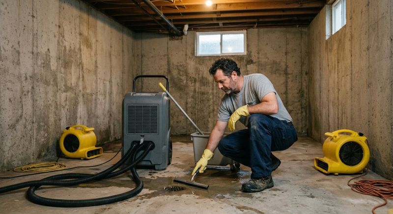 Basement Drying in Phoenix, AZ