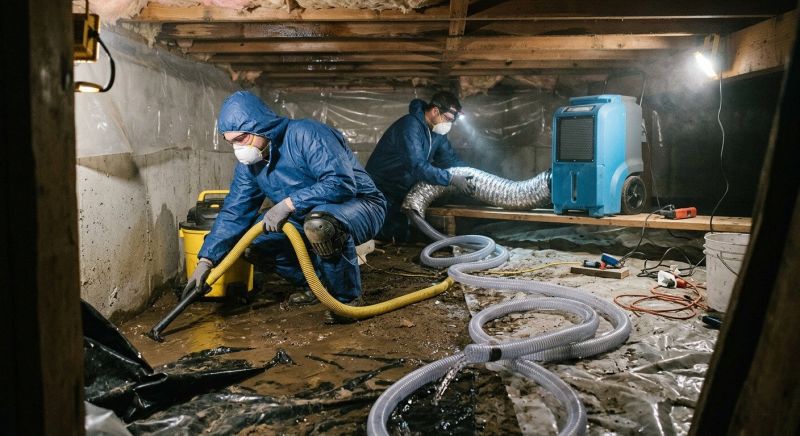 Basement Water Extraction in Mesa, AZ