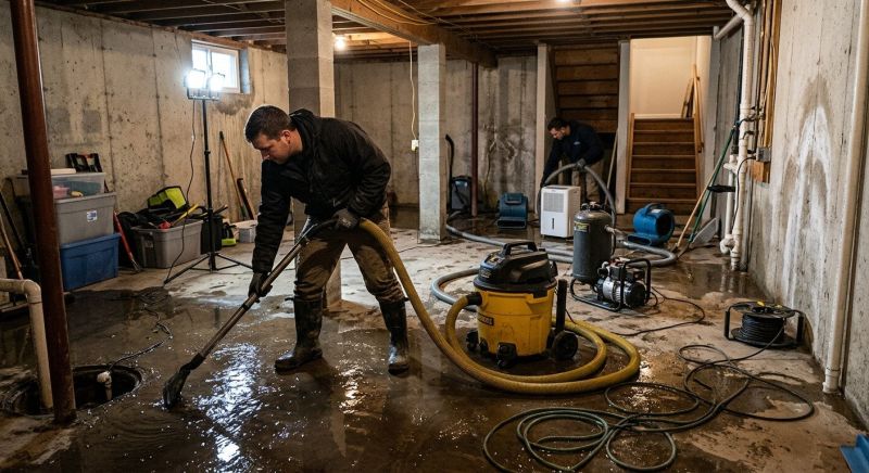 Basement Water Extraction in Phoenix, AZ