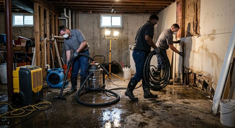 Basement Water Extraction in Phoenix, AZ