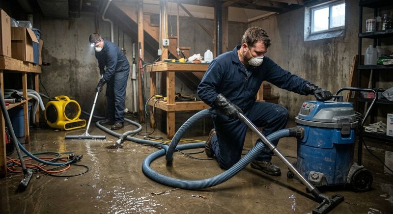 Basement Water Extraction in Phoenix, AZ