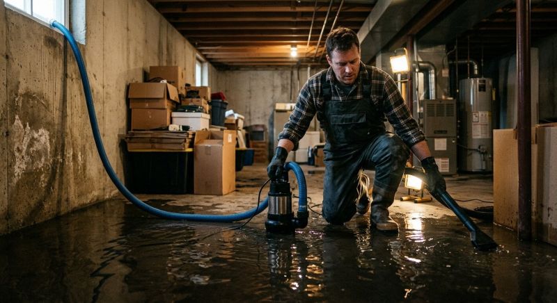 Basement Water Extraction in Chandler, AZ