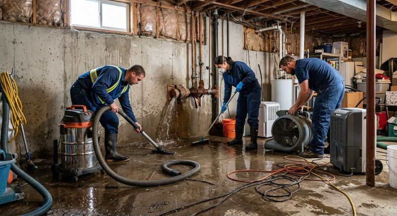 Basement Water Removal in Phoenix, AZ