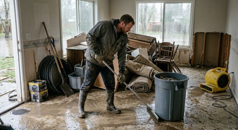 Burst Pipe Cleanup in Gilbert, AZ