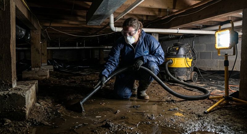Crawl Space Water Remediation in Chandler, AZ
