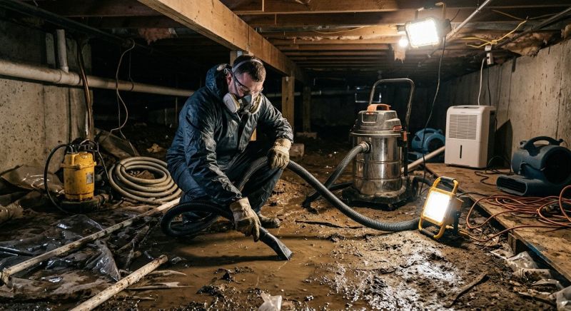 Crawl Space Water Remediation in Gilbert, AZ