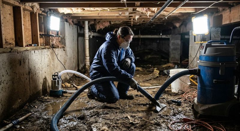 Crawlspace Water Removal in Gilbert, AZ
