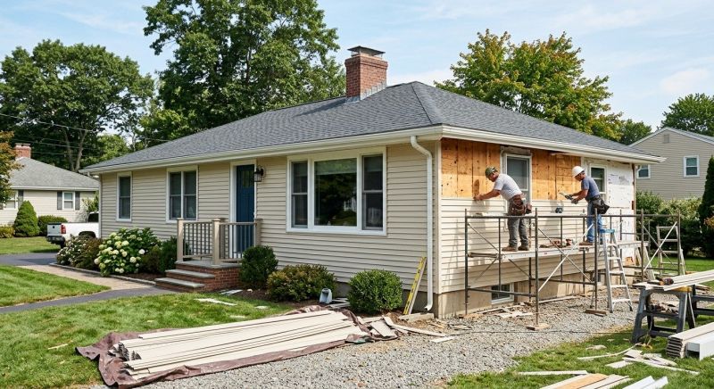 Damaged Siding Replacement in West Hartford, CT