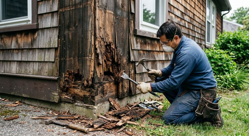 Decayed Wood Replacement in Alpharetta, GA