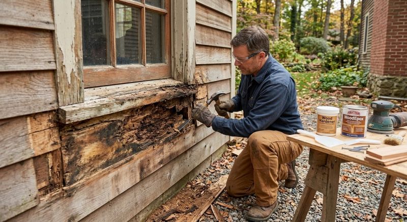 Decayed Wood Replacement in Alpharetta, GA
