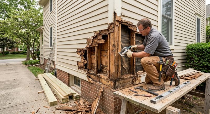 Dry Rot Repair in Kansas City, KS