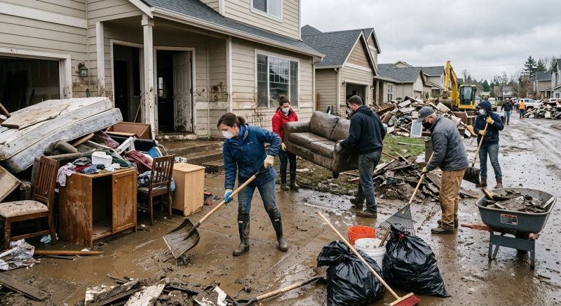 Flood Damage Cleanup in Scottsdale, AZ