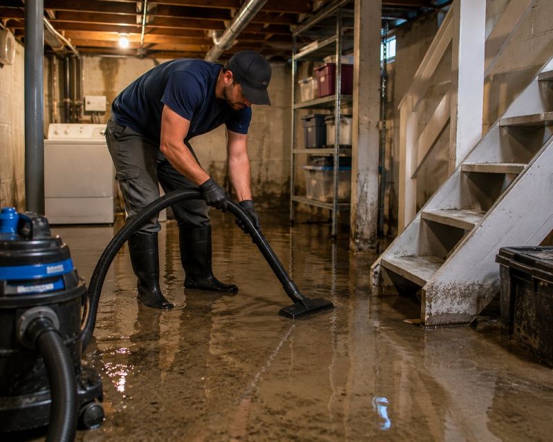 Flooded Basement Cleanup in Gilbert, AZ