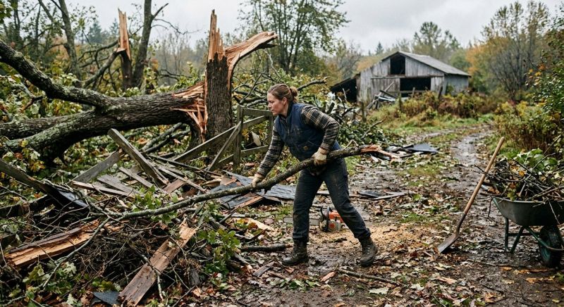 Storm Damage Cleanup in Scottsdale, AZ