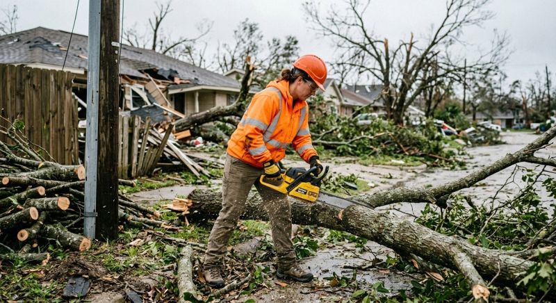 Storm Damage Cleanup in Gilbert, AZ