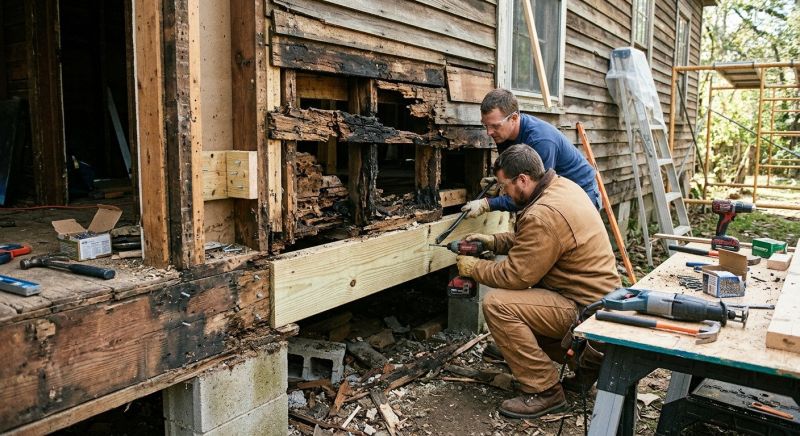 Structural Rot Repair in Arvada, CO