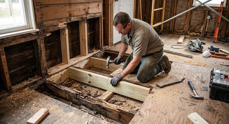 Termite Damage Restoration in Roswell, GA