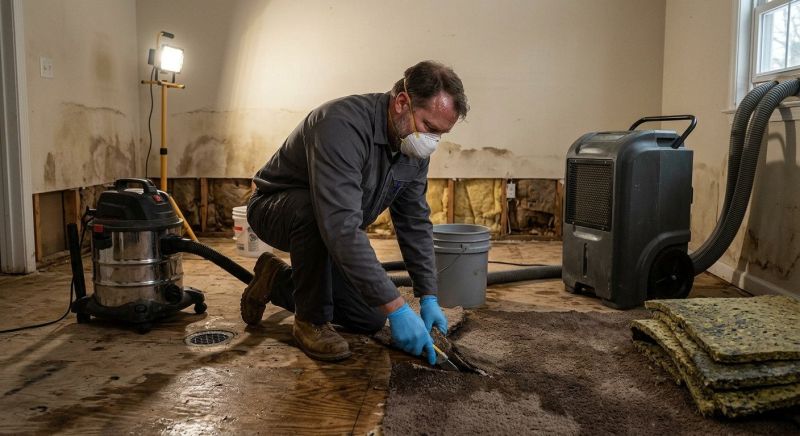 Water Damage Cleanup in Gilbert, AZ