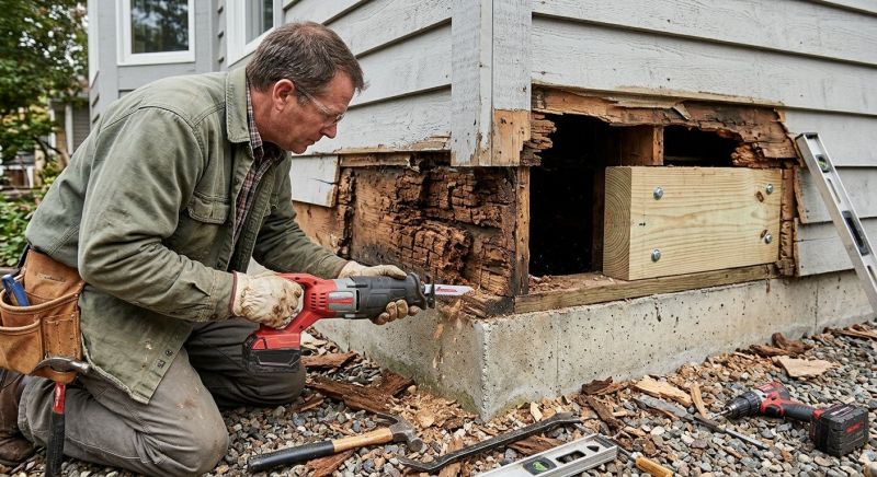 Wood Rot Repair in Littleton, CO